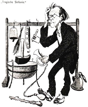 Caricature Mahler