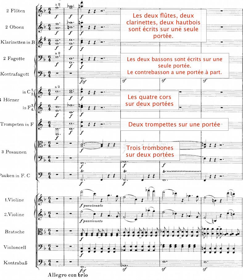 Anatomie d'une partition de chorale - Apprendre le solfège