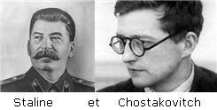 Staline et Chostakovitch